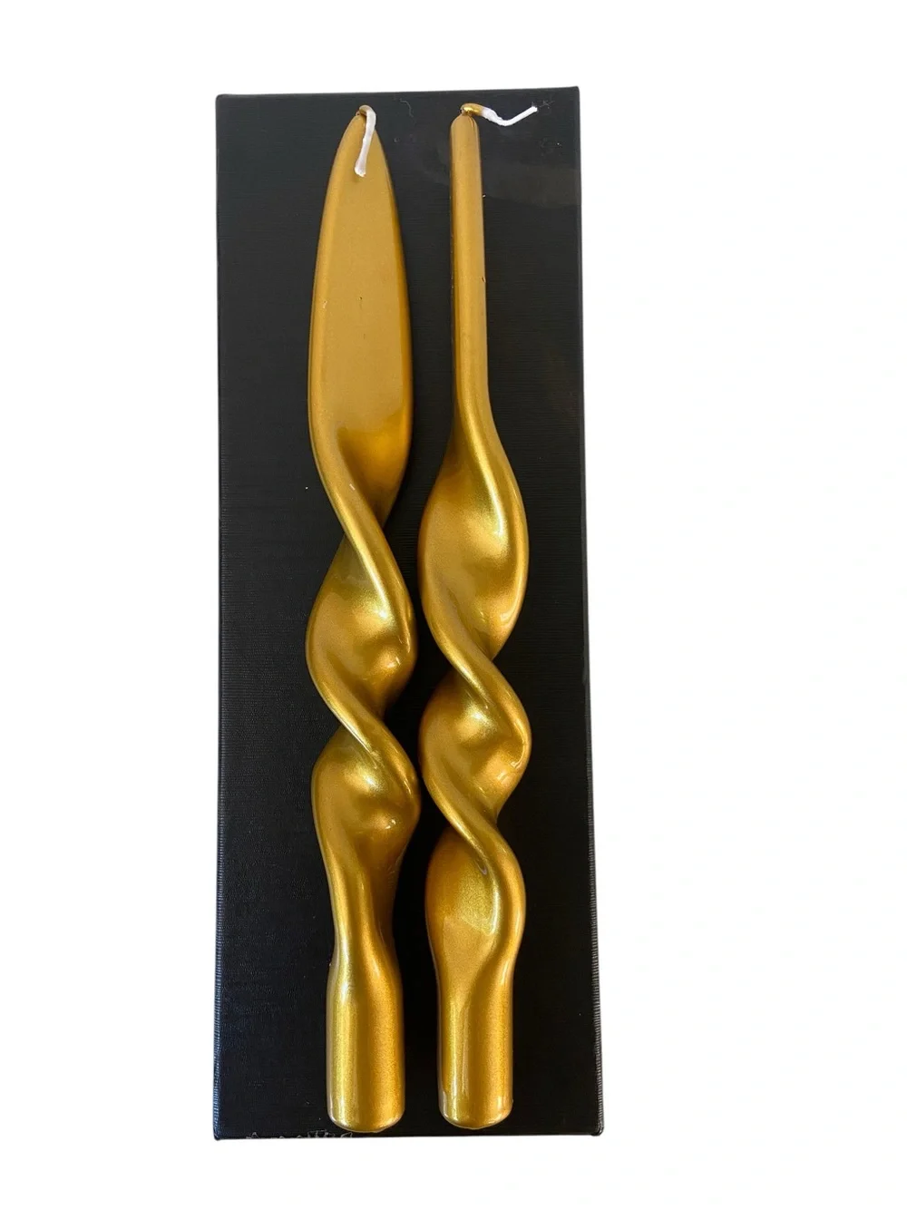 Graziani Twist Candles in Gold